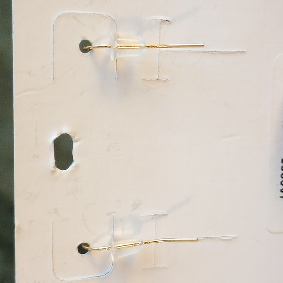 Brighton Gold and Orange Floral Earrings - Picture 3 of 3